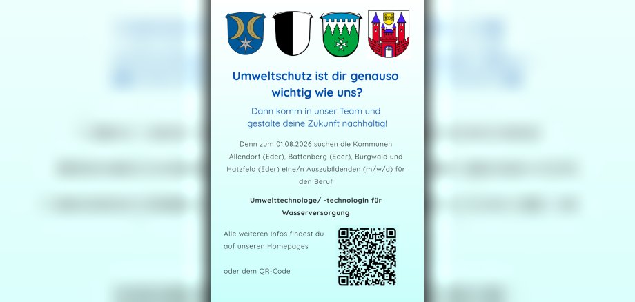 Stellenanzeige Azubi Wasser - 1